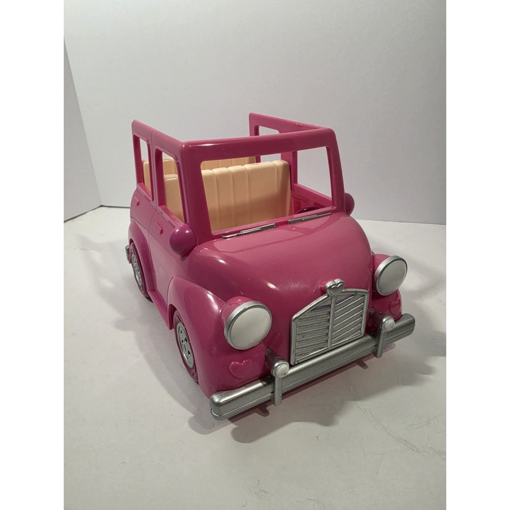 Li'l Woodzeez Breezy Buggy Pink Car Happy Camper Vehicle NO ACCESSORIES